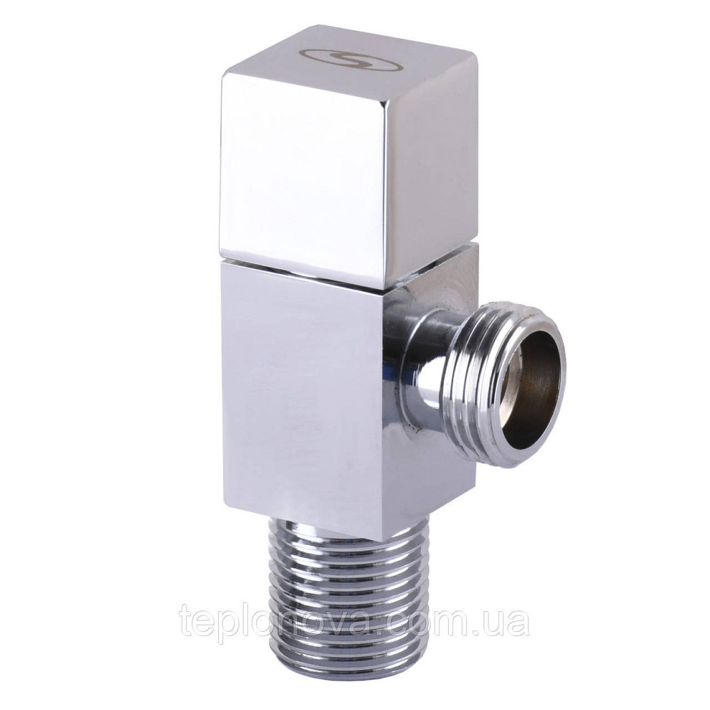 Кран полуоборотный угловой SOLOMON 1/2″х1/2″ CUBE 7078 Черновцы - изображение 3