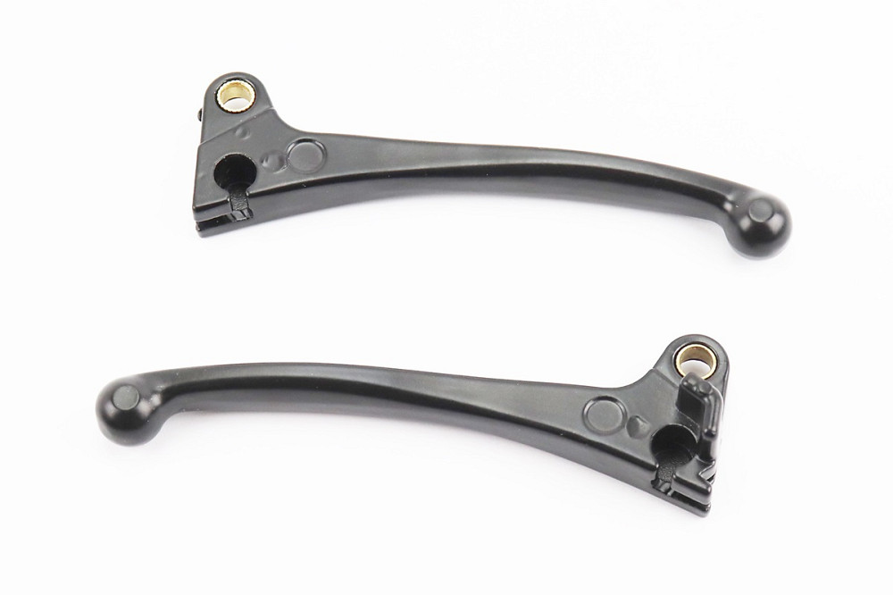 Важелі керма лівий, правий к-кт 2шт (барабан. гальмо) Honda DIO, чорні Киев - изображение 2