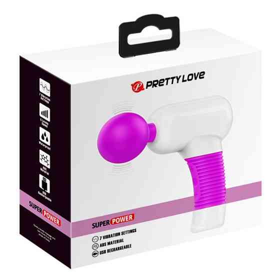 Вибромассажер PRETTY LOVE MAGIC GUN 7 vibration functions 5 levels of speed control Sex Aura Киев