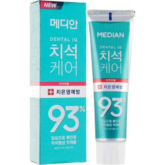 Зубная паста для слабых десен Median Dental IQ 93% Prevent Gingivitis, 120 мл Львов
