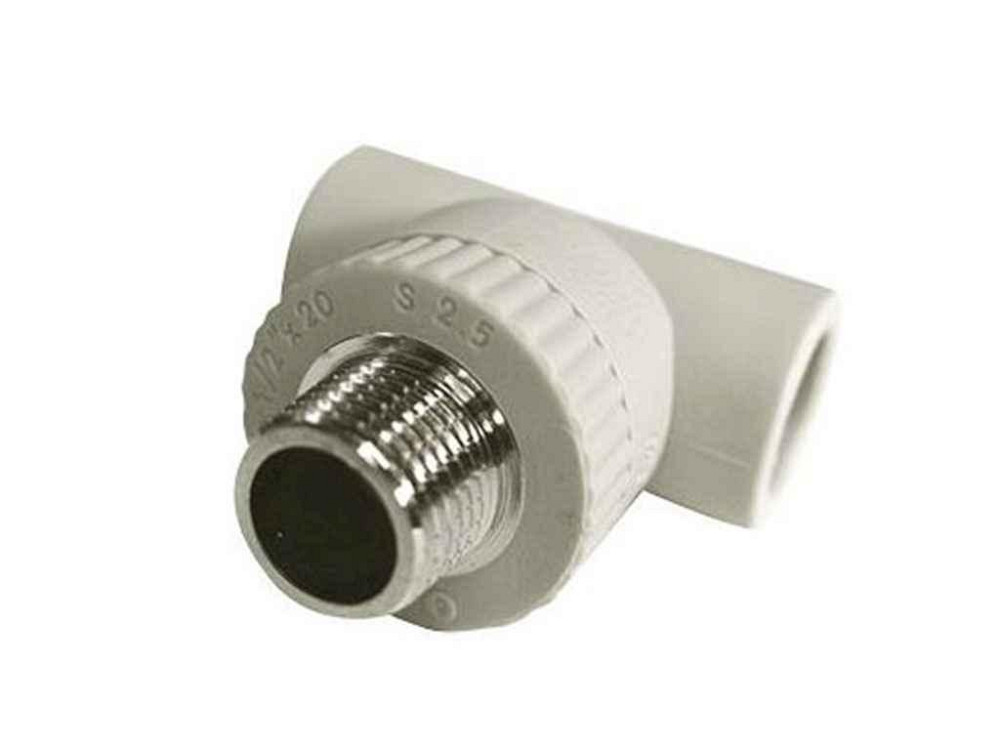 Трійник 1/2 з РЗ Ø20* ТМ Grandi Therm Solmir Київ - фото 1