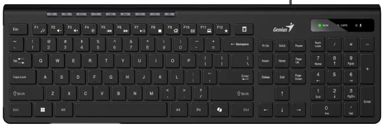 Клавіатура Genius SlimStar 230II (7095645) Київ