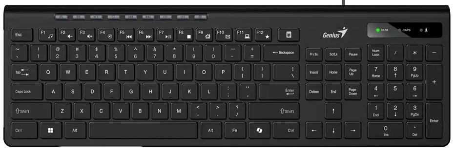 Клавиатура Genius SlimStar 230II (7095645) Киев - изображение 1