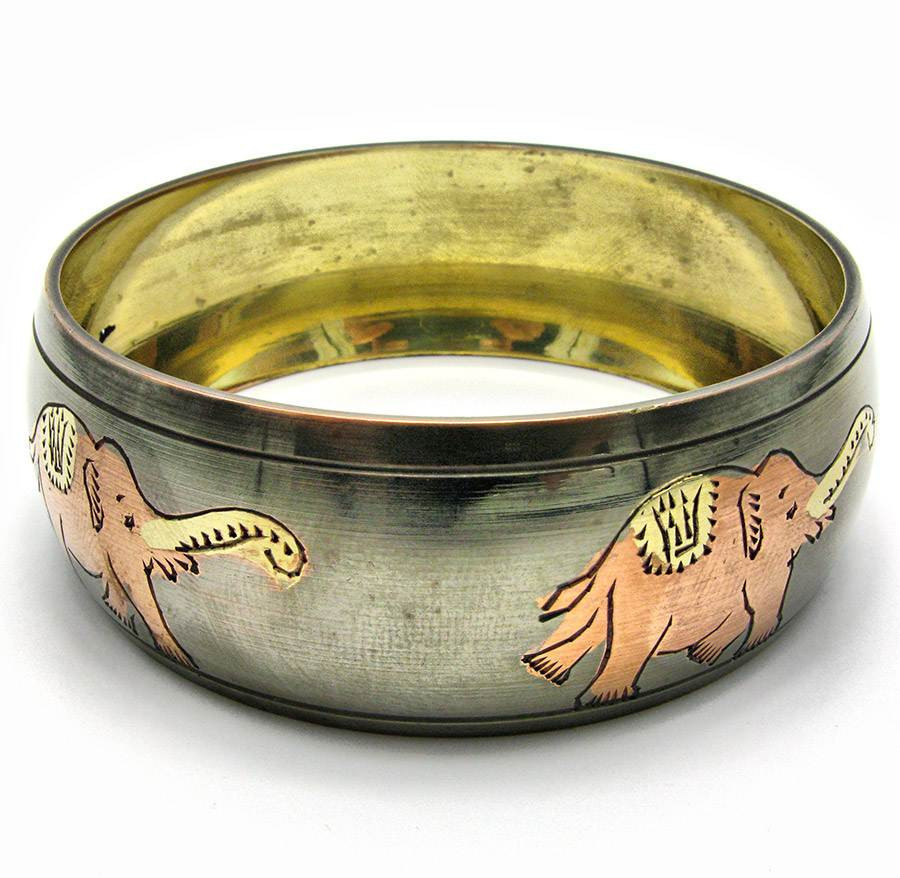 Браслет Слони мідний Київ - фото 1