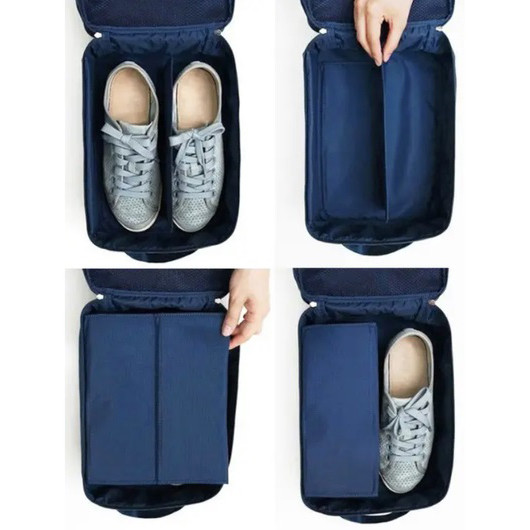 Органайзер для обуви дорожный сумка Monopoly Travel Series. Цвет: синий MT-46 Ивано-Франковск - изображение 3
