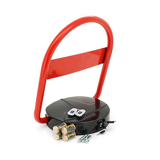 Блокатор паркувального місця з дистанційним керуванням Stop parking big 04 ( Дистанційно керований паркувальний бар'єр на батареях Київ