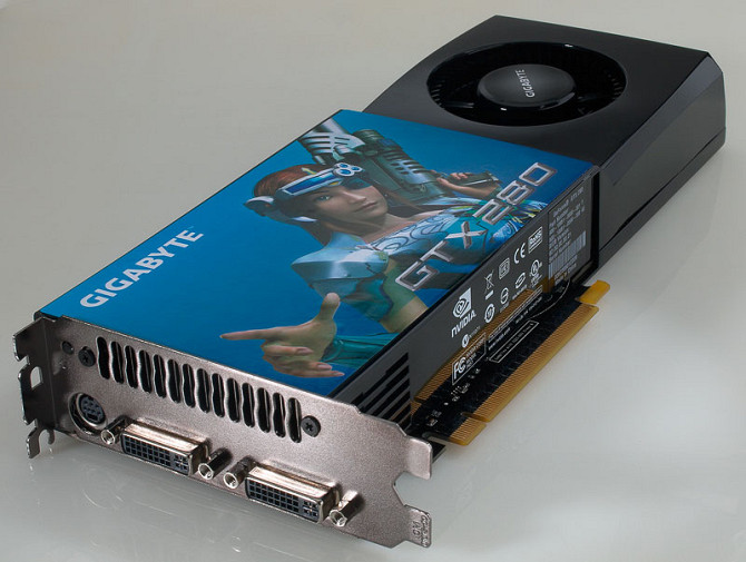Відеокарта Gigabyte GeForce GTX 280 Луцк - изображение 1