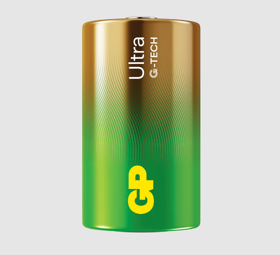 Батарейка бочка GP ULTRA Alkaline R20 13A 1.5 V 2 шт. плівка Рівне - фото 2