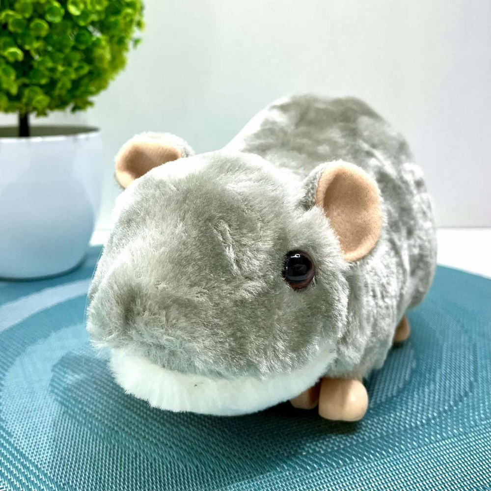 М'яка іграшка Шиншилла на радіокеруванні інтерактивна їздить 21см Сіра (8858-8068) Чернігів - фото 2