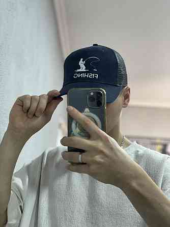 Кепка FISHING для рыбалки, тёмно-синяя сетчатая бейсболка с принтом Черновцы