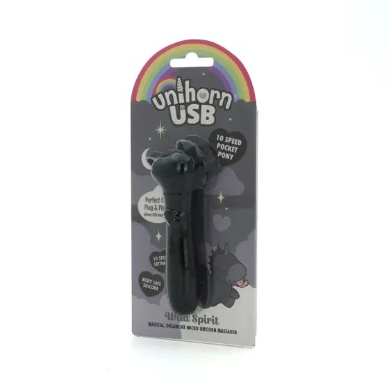 Вибратор-единорожка Unihorn USB Bullet – Wild Spirit, вибропуля, USB-зарядка, 10 режимов Львов
