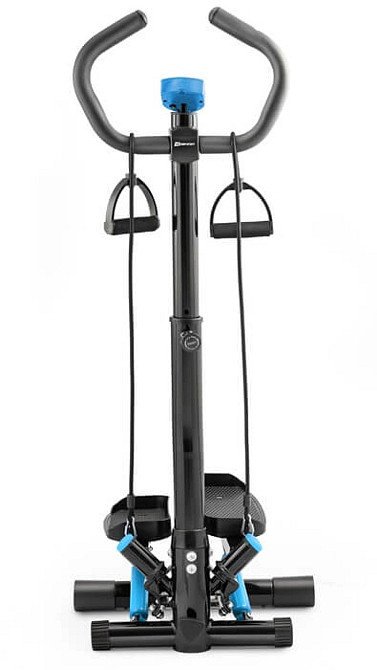 Степпер HS-055S Noble Blue для домашніх тренувань фітнесу, кардіо та схуднення, компактний тренажер для ніг і сідниць Київ - фото 4