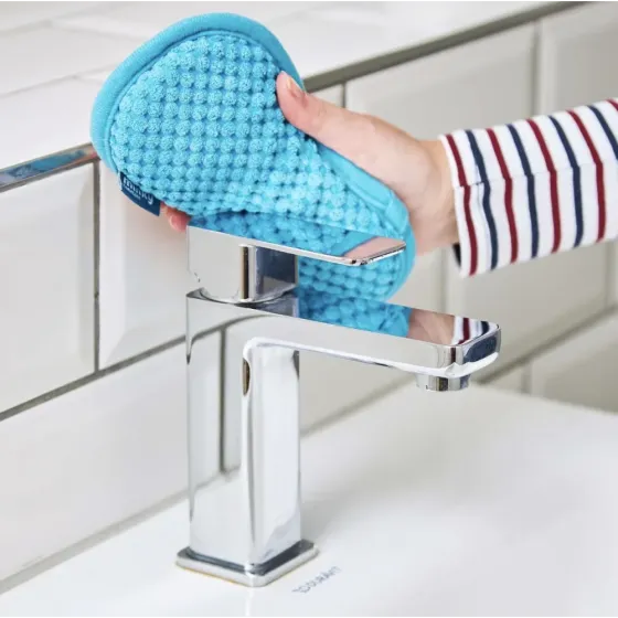 Minky M-Cloth Anti Bacterial Bathroom Cleaning Pad антибактеріальний пад для прибирання ванної кімна Львів