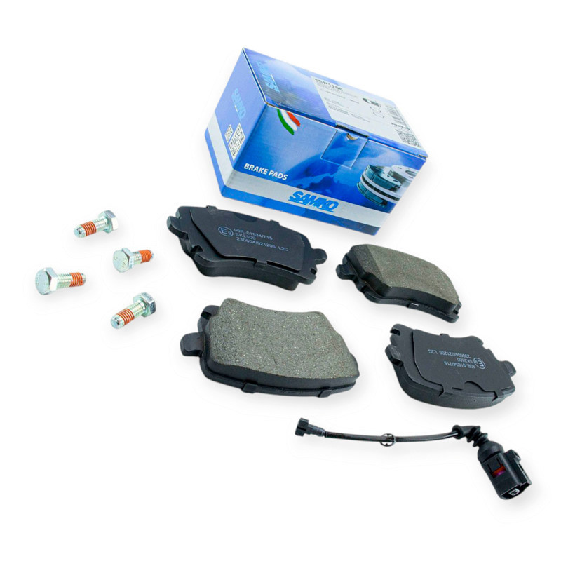 Колодки гальмівні автомобіль Фольцваген T5 (2003-) задні (система LUCAS) (з датчиком) Мукачево - фото 1