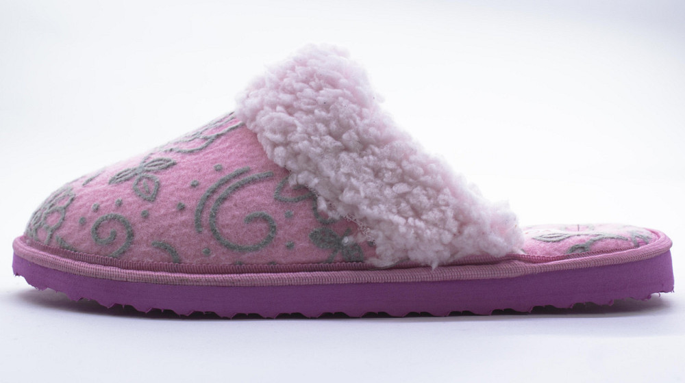 ДомашниеТапочки женские закрытые PaGo розовые Одесса - изображение 2