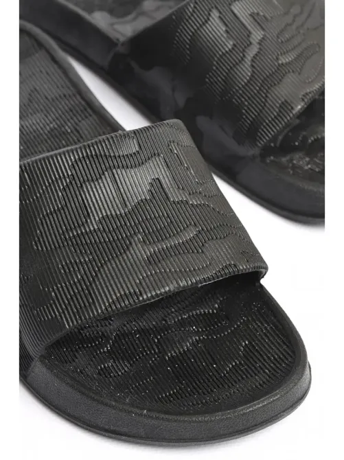 Гумові тапочки чоловічі чорні пінка, капці чоловічі шлепанці піна Одеса - фото 8