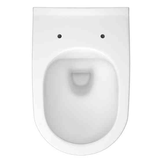 CET 471 ZIP SIMPLE ON підвісний унітаз у комплекті із сидінням дюропласт із плавним закриванням Київ