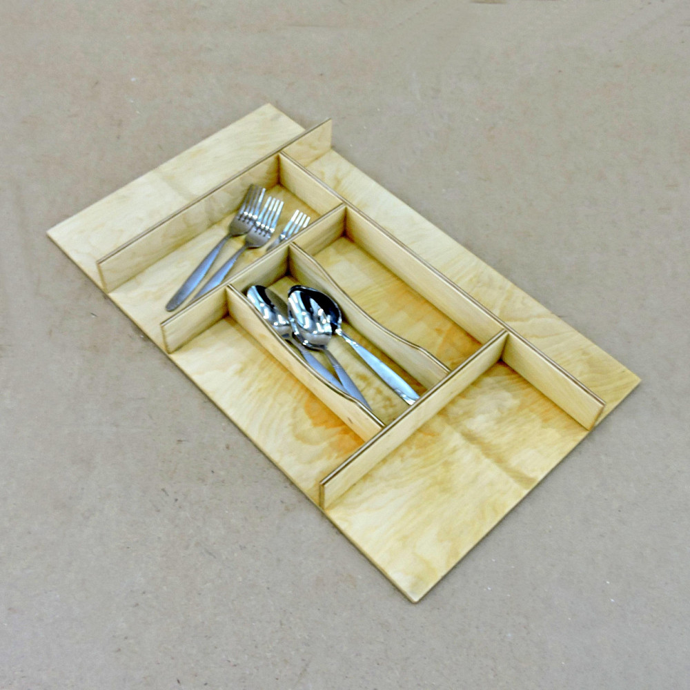 Лоток для столових приладів "Сальморехо" ваніль Миколаїв - фото 1