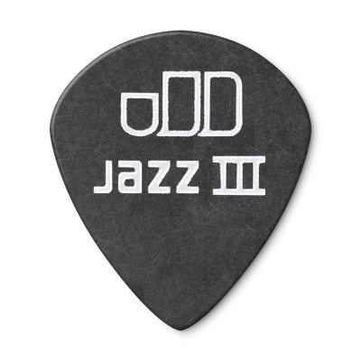 Медіатор Jim Dunlop Tortex Pitch Black Jazz III Pick .73mm 12 шт. (482P.73) Вінниця - фото 2