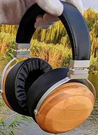 Навушники HI-FI HI-END бамбук настроювання звуку Onkyo SN-1, STAX 4000$ Київ