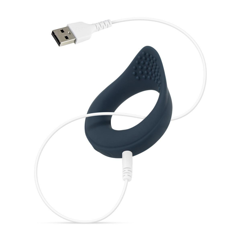 Ерекційне кільце Boners Vibrating Cock Ring with Perineum Stimulation Sex Aura Київ - фото 8