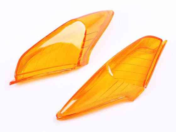Стекла указателей поворотов, пара - мопед Актив Мукачево