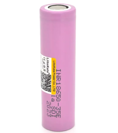 Высокоёмкий аккумулятор LiitoKala Lii-35E 18650 3500mah без защиты (Розовый) Киев