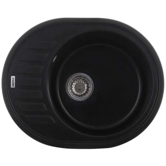 Мийка кухонна Zerix ZS-6250R-14 Чорний металік   ( ZX4554 ) 30808 Харків