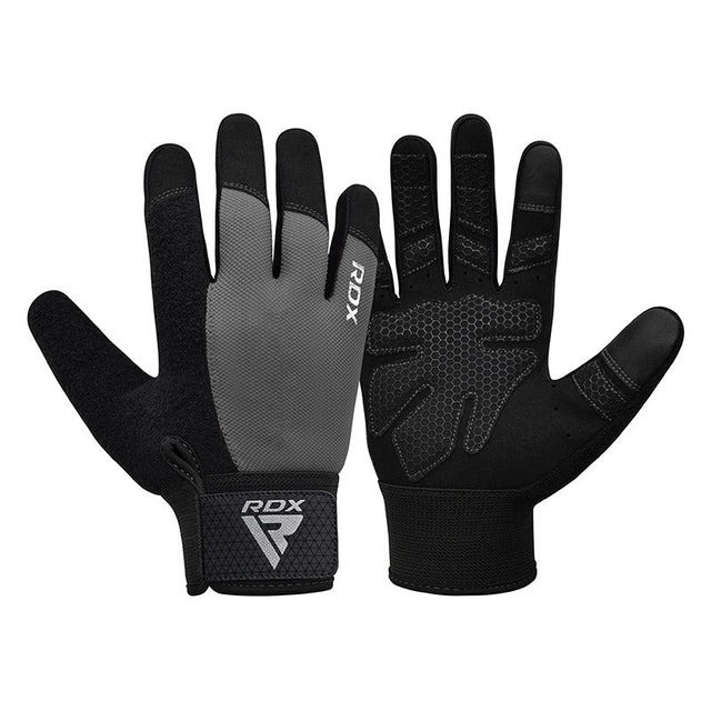 Перчатки для фітнесу RDX W1 Full Finger Plus Grey M Кам'янське - фото 5