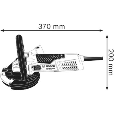 Шлифовальная машина Bosch GBR 15 CAG 125мм 1500W, 9300об/мин, 2.6кг (0.601.776.001) Винница - изображение 6