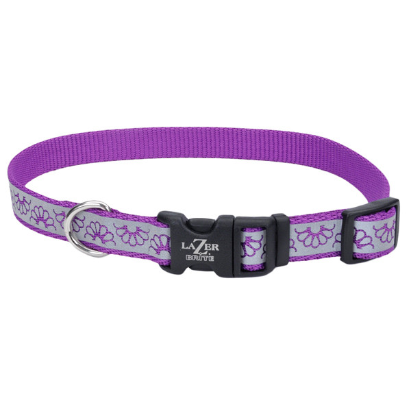Coastal Lazer Brite Reflective Collar КОСТАЛ ЛАЗЕР БРАЙТ светоотражающий ошейник для собак, 1.6х30-46см Киев - изображение 1