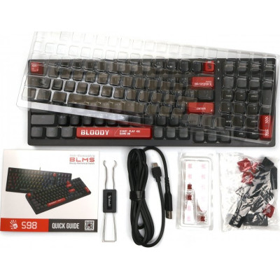 Клавіатура A4Tech Bloody S98 RGB BLMS Red USB Bloody Red (4711421991674) Вінниця - фото 2