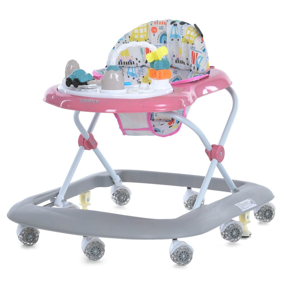 Детские Ходунки Simply ME 1215 Pink, музыка, свет Винница - изображение 1