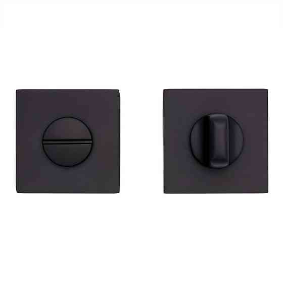 Сантехнічний фіксатор Gavrohe A3-WC Black  (накладка на двері санвузла з поворотником) чорний Київ