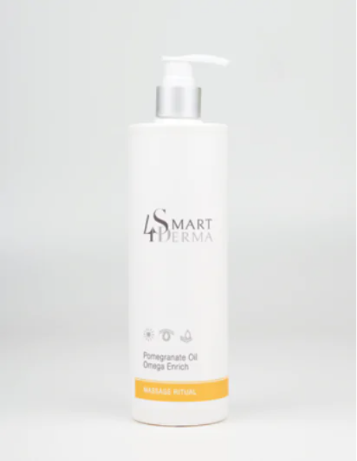 Smart4Derma Pomegranate oil omega enrich Насичена масажна олія з гранатом 500 мл Дніпро - фото 1