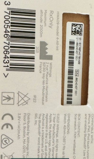 Смарт -Часы Withings ScanWatch Киев - изображение 1