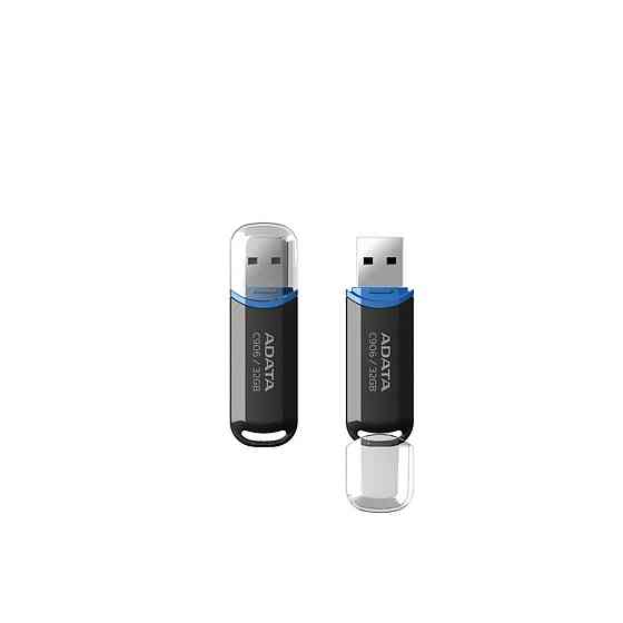 Флешка A-DATA USB накопичувач 2.0 C906 64Gb, колір чорний AC906-64G-RBK Одеса