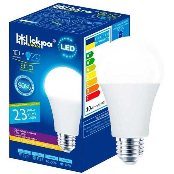 Лампа LED (MO 10-50V) A60 10W 4000K E27 Харьков - изображение 2