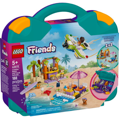 Конструктор LEGO Friends Творческий чемодан для путешествий и отдыха на пляже (42672) Винница - изображение 1