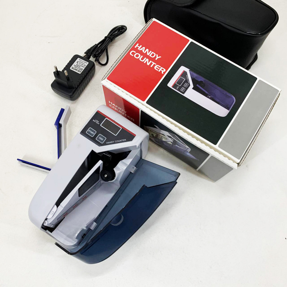 Купюролічильна машина для грошей Handy, Апарат для лічби грошей Лічильна машинка українських купюр AO-58 Львів - фото 3