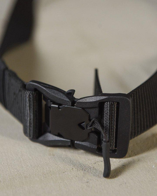 Ремінь із магнітною швидкорознімною пряжкою ArtX Python чорний ВТ4795 Одеса - фото 1