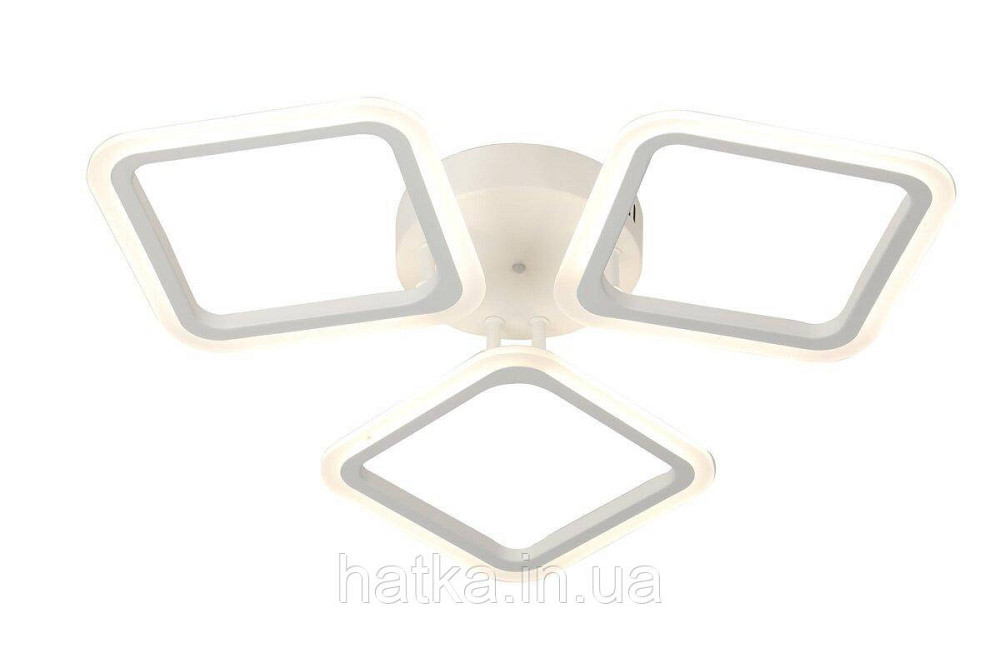 Світлодіодна люстра VALESO G 2929/3BIG 66W Білий Київ - фото 3