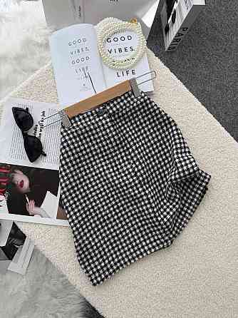 Жіночий стильний принтований костюм-двійка: піджак і спідниця кашемір лапка 50/52 Одеса