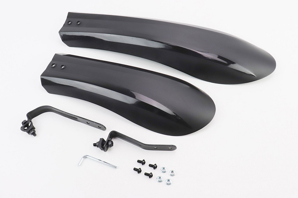 Крила пластмасові 26" FAT BIKE, чорні Київ - фото 1