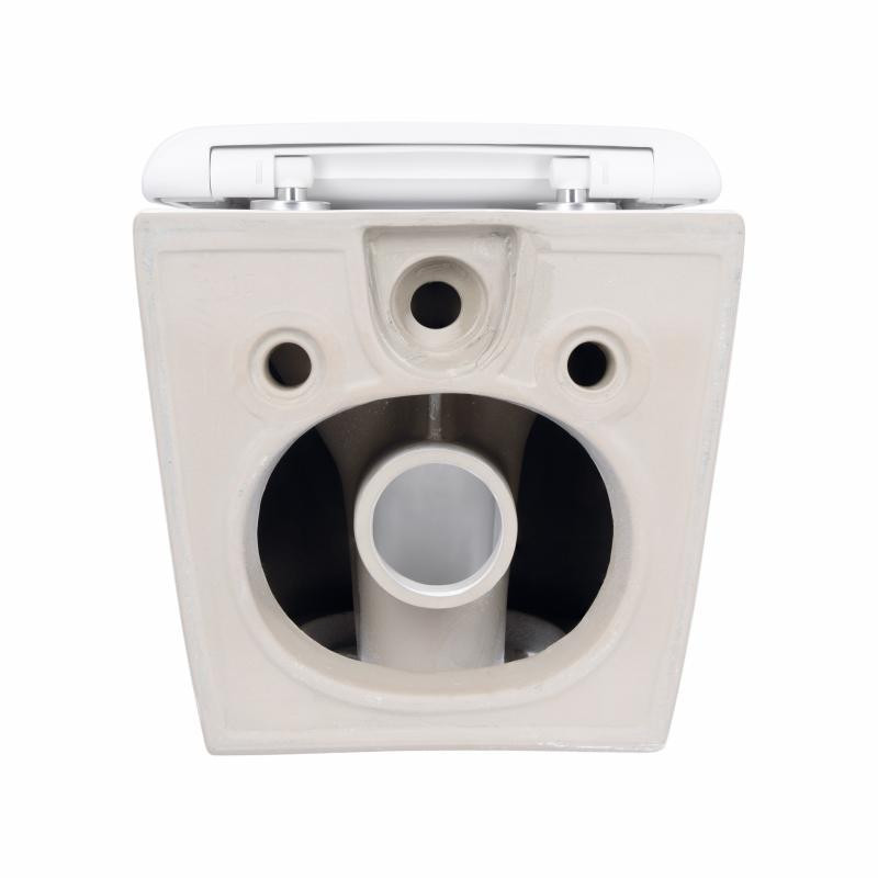 Унитаз подвесной Qtap Robin ML Ultra Quiet 490×365×325 мм, с сиденьем  Soft-close MagLock, White QTROBML26W49621 Киев - изображение 7