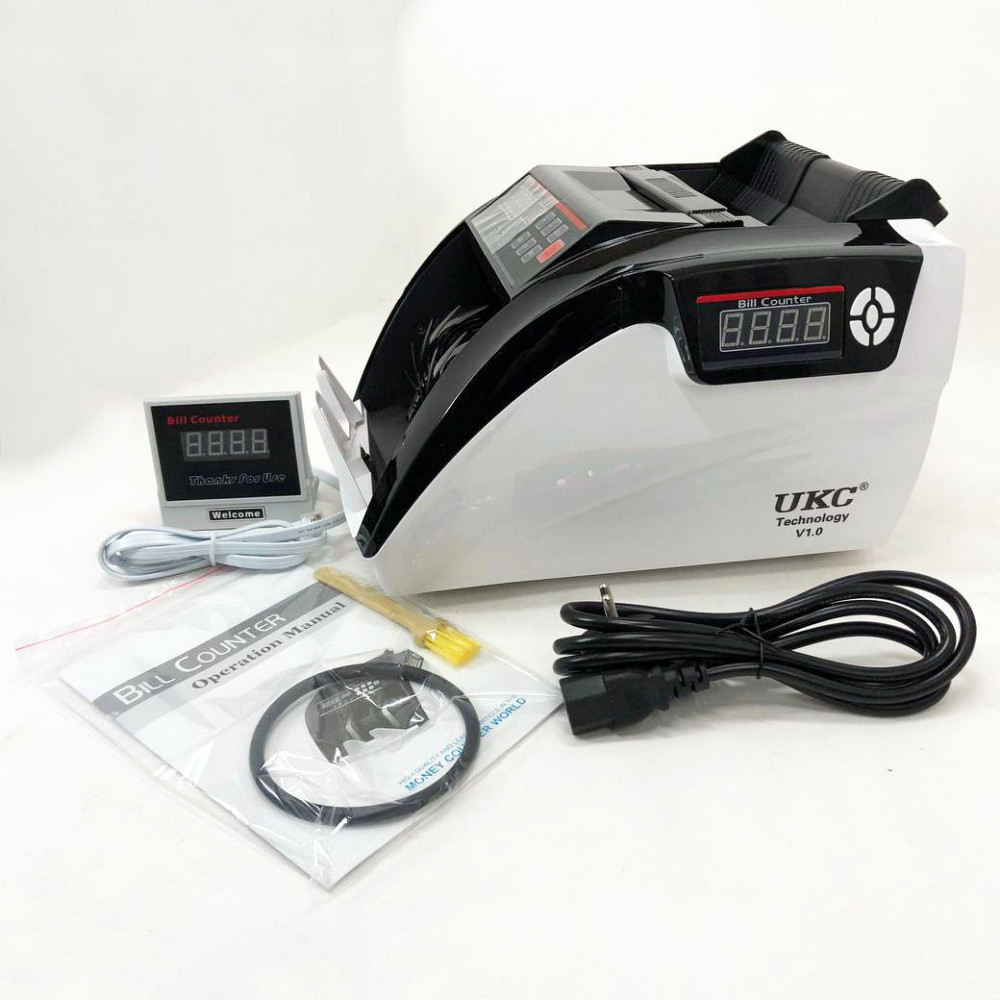 Рахункові машини для грошей з детектором Bill Counter UV MG 5800, Банківський лічильник грошей ZT-36 Київ - фото 4