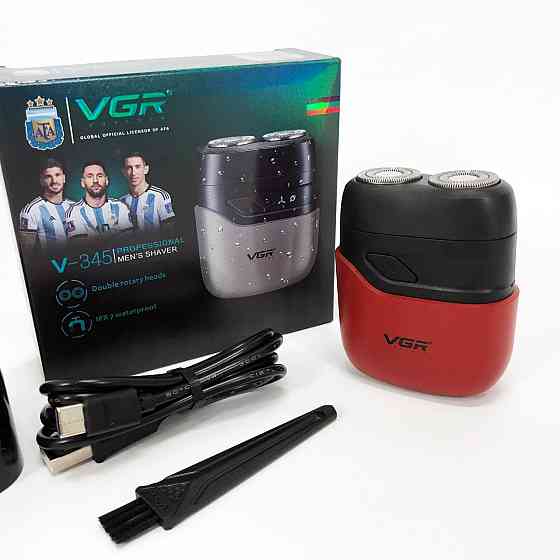 Електробритва VGR V-345. LY-129 Колір: червоний Київ
