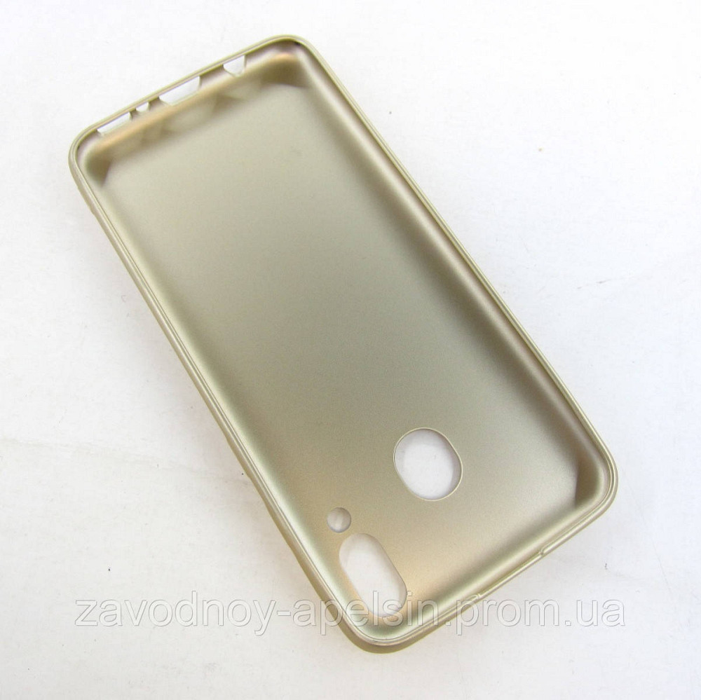 Samsung M20 M205 защитный чехол soft touch (золото) Одесса - изображение 2