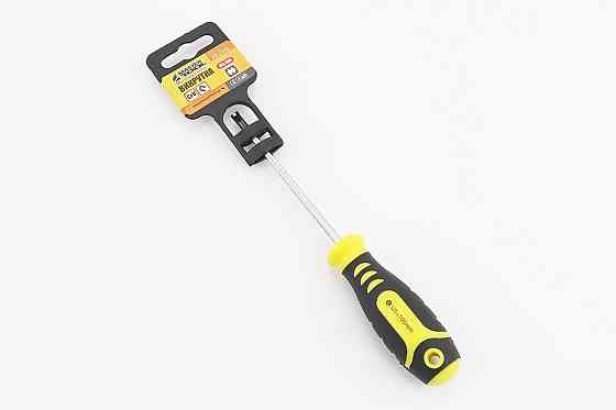 Викрутка магнітна U5x100мм ручка з TPR покриттям 49-2510 Київ