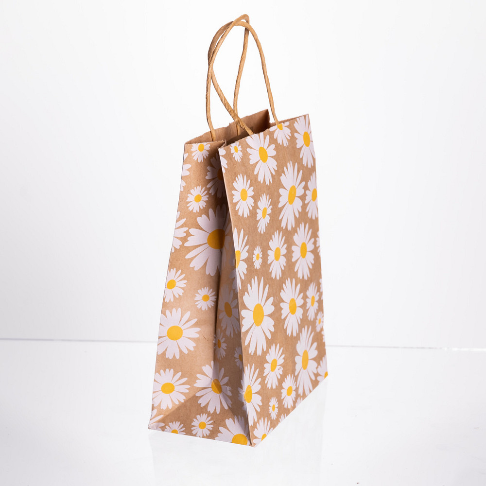 Набір подарункових крафтових пакетів з паперу 12 (шт.) гарні пакети для подарунків 15×8×21 (см) HP-10359-6W Коломия - фото 3